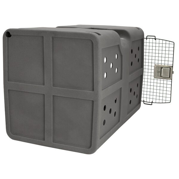 D283 Dark Granite Grey Large Kennel
