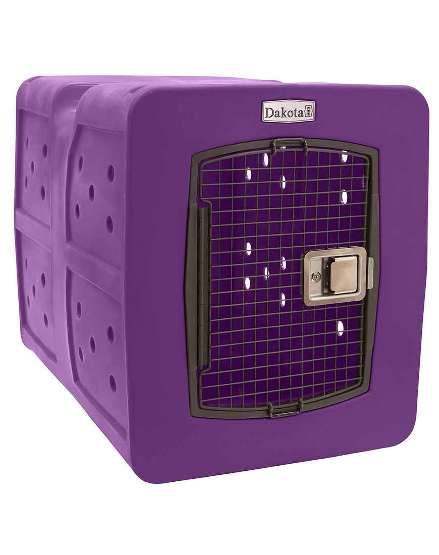 G3 X-Large Framed Kennel - purple / No Antimicrobial Protection